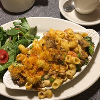 Loaded Mac & Cheese at Veggie Galaxy in Cambridge