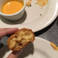 Mac & cheese bites  at Veggie Galaxy in Cambridge