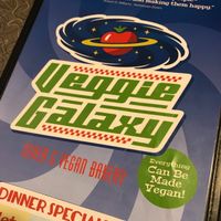 Everything can be made vegan  at Veggie Galaxy in Cambridge