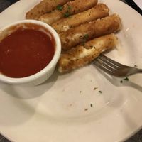 Vegan Mozz Sticks! at Veggie Galaxy in Cambridge