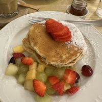 Vegan Pancakes   at Billy Brunch Sevilla in Sevilla