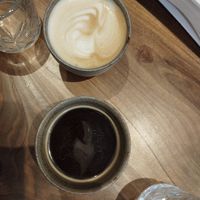 Americano ând cappuccino at Brouillon in Paris