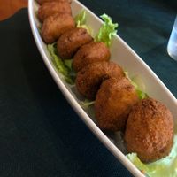 Croquetaa no pollo  at Pizzeria Campelo in Valdovino