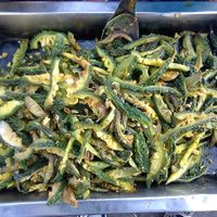 bitter melon at Burmese Bowls in Mae Sai