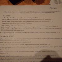 menu 2 at Mohawk Bend in Los Angeles