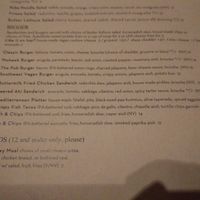 menu 1 at Mohawk Bend in Los Angeles