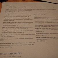 menu 4 at Mohawk Bend in Los Angeles