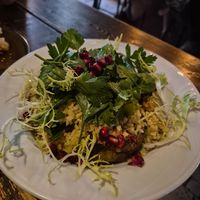 Aubergine clouds at Night Kitchen in Berlin