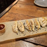 Gyozas at Brooklyn & Co in Salamanca