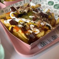 Loaded fries at Neat Burger - Bishopsgate in London