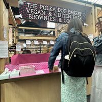   at The Polka Dot Bakery in East London