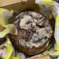 Cinnamon Chelsea bun (vegan & gf)  at The Polka Dot Bakery in East London