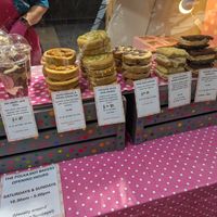 Some of the baked goods available when I went at The Polka Dot Bakery in East London