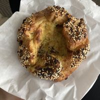 Jalapeño “cheese” galette  at Pump Coffee in San Diego