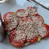 Avo on toast at Coffee Studio in Hurghada