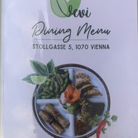 Ridiculous amount of dishes to choose from within this menu.  at Vevi Restaurant II in Vienna