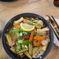 Pho with tofu and vegetables at Vevi Restaurant II in Vienna
