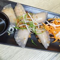 Those dumplings are so good! Glibbery and good at Vevi Restaurant II in Vienna