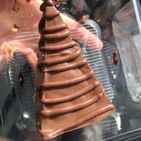 The best pie ever! Cacao hazelnut torte.  at Maui Kombucha in Haiku