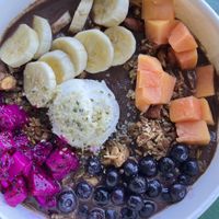 Immortality açaí bowl  at Maui Kombucha in Haiku