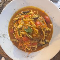 spaghetti de palmito   at Vinicius in Paraty