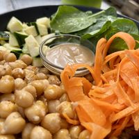 Buddha bowl (no tomato)  at El Patio in Bocas Del Toro