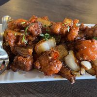 Gobi Manchurian  at Masala Desi Cafe in Burlingame