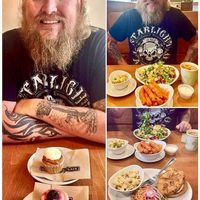 Cupcakes, chik'n sandwich, and wings at Native Foods - Wicker Park in Chicago