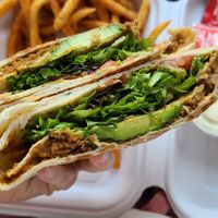Munchwrap supreme at Native Foods - Wicker Park in Chicago