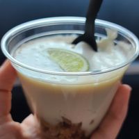 Key lime cheesecake cup at Native Foods - Wicker Park in Chicago