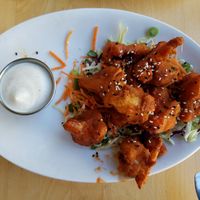 Spicy Cauliflower Dippers at Native Foods - Wicker Park in Chicago