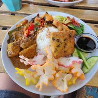 We both got a vegan banquet  at My Asian Neighbour in Reservoir