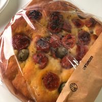 Focaccia (3,90€) at Autogrill in Milan