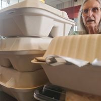 Leftovers at BeeWali's Vegan AF in Los Angeles