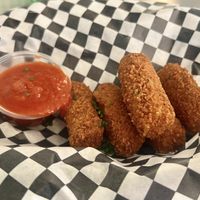 Mozz sticks  at BeeWali's Vegan AF in Los Angeles