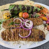 Kabob Plate 🌱🤤 at BeeWali's Vegan AF in Los Angeles