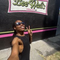   at BeeWali's Vegan AF in Los Angeles