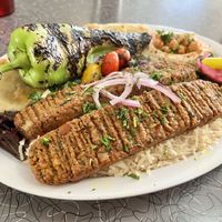 Kabob Plate  at BeeWali's Vegan AF in Los Angeles