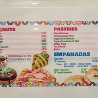 Menu at Pink Love Donuts and More in Miami Beach