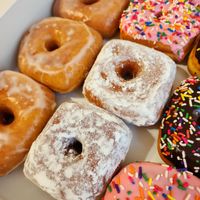 Vegan Classic Dozen Donuts at Pink Love Donuts and More in Miami Beach