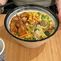 Vegan ramen plus tofu  at o-ramen in Pullman