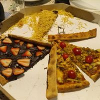 Three vegan toppings at Lupertine in Curitiba