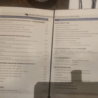 New menu at Le Murmure Fracassant in Paris