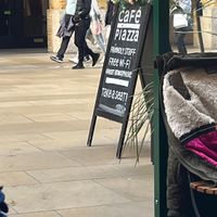   at Café Piazza in South East London