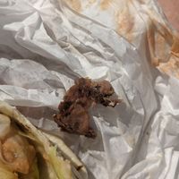 THEY PUT BEEF IN MY VEGAN VIXEN WRAP. DO NOT EAT HERE VEGANS. at The Earl in Tokyo