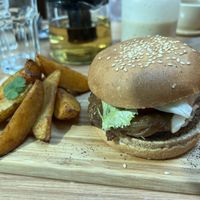 Burger cheese  at Evergreen Organics - Gate Mall in Doha