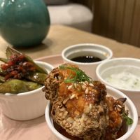 Tasting platter appetizers  at Evergreen Organics - Gate Mall in Doha