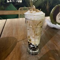 Earl Grey Boba  at Burgreens Canggu - Healthy Plant-Based Eatery in Canggu
