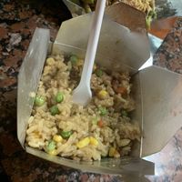 Fried rice with vegetables  at Thai Box in Skopje