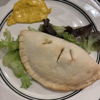 Veggie empanada  at Stone's Throw Cafe in Morris